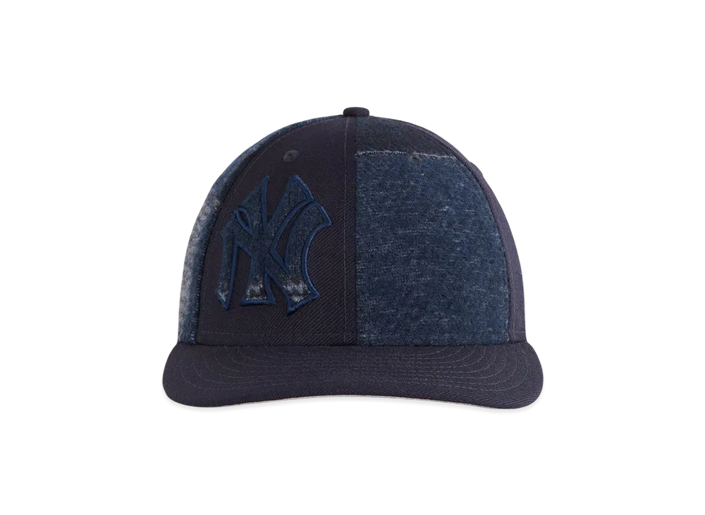 Kith x New Era For The New York Yankees Patchwork Wool 59Fifty Low Profile "Nocturnal"