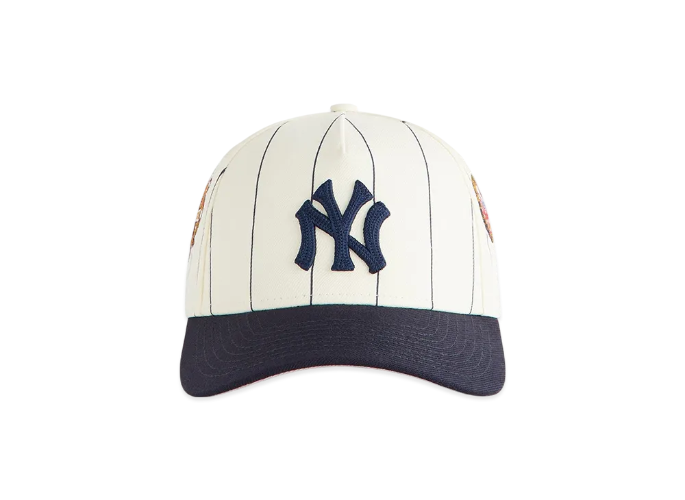 Kith x New Era For The New York Yankees Stripe 9Forty Mcrown A Frame "Sandrift"