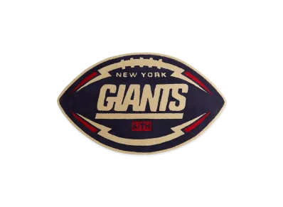 Kith x The NFL New York Giants Football Rug "Nocturnal"
