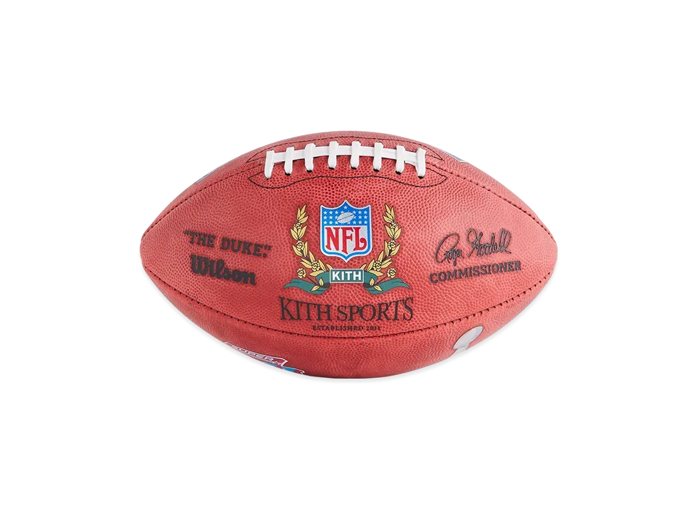 Kith x Wilson For The NFL New York Giants Football "Brown"