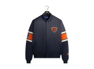 Kith x the NFL Chicago Bears Satin Bomber Jacket "Nocturnal"