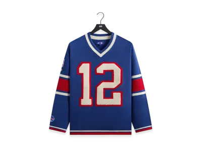 Kith x the NFL Buffalo Bills V-Neck Beau Knit Sweater "Current"