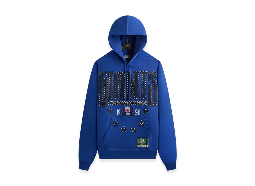 Kith x the NFL New York Giants Stars Vintage Hoodie "Current"