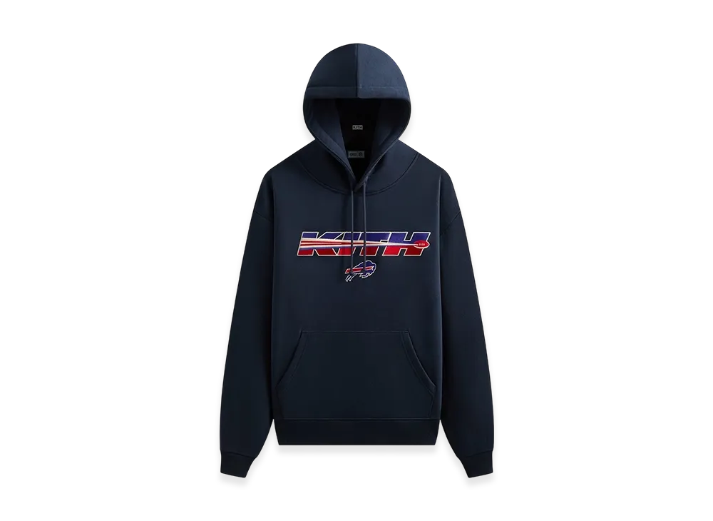 Kith x the NFL Buffalo Bills Vintage Nelson Hoodie "Nocturnal"
