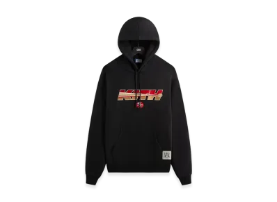 Kith x the NFL San Francisco 49ers Vintage Nelson Hoodie "Black"