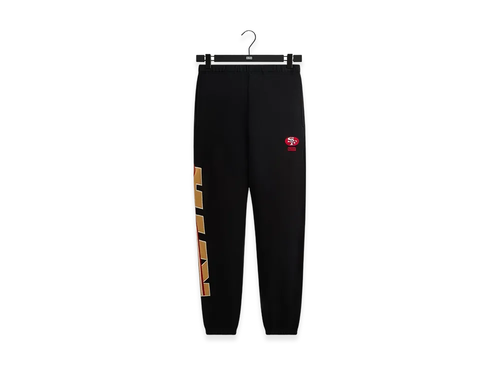 Kith x the NFL San Francisco 49ers Vintage Nelson Sweatpant "Black"