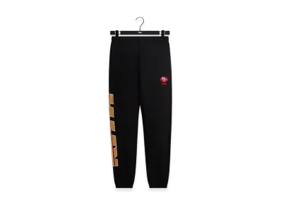 Kith x the NFL San Francisco 49ers Vintage Nelson Sweatpant "Black"