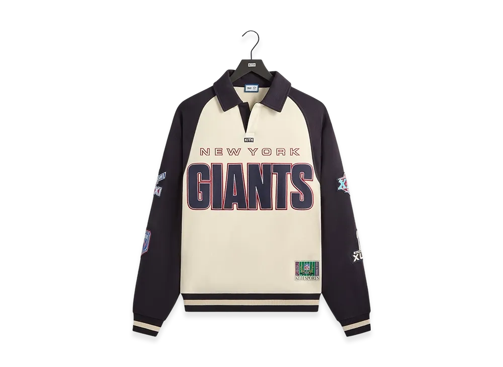 Kith x the NFL New York Giants Vintage Rugby "Sandrift"