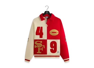 Kith x the NFL San Francisco 49ers Vintage Rugby "Sandrift"