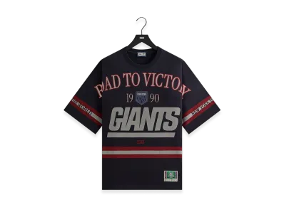 Kith x the NFL New York Giants Victory Vintage Bishop Tee "Ink"