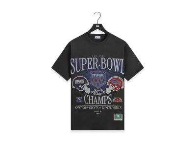 Kith x the NFL Super Bowl Vintage Bishop Tee "Black"