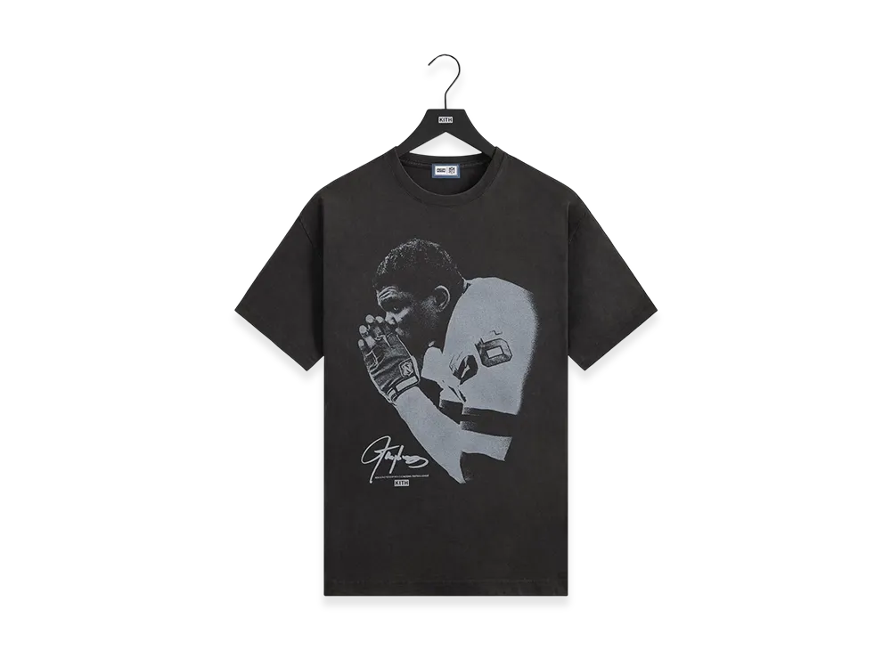 Kith x the NFL Lawrence Taylor Vintage Jones Tee "Black"