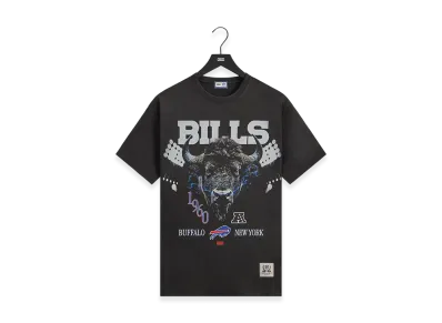 Kith x the NFL Buffalo Bills Photo Vintage Jones Tee "Black"