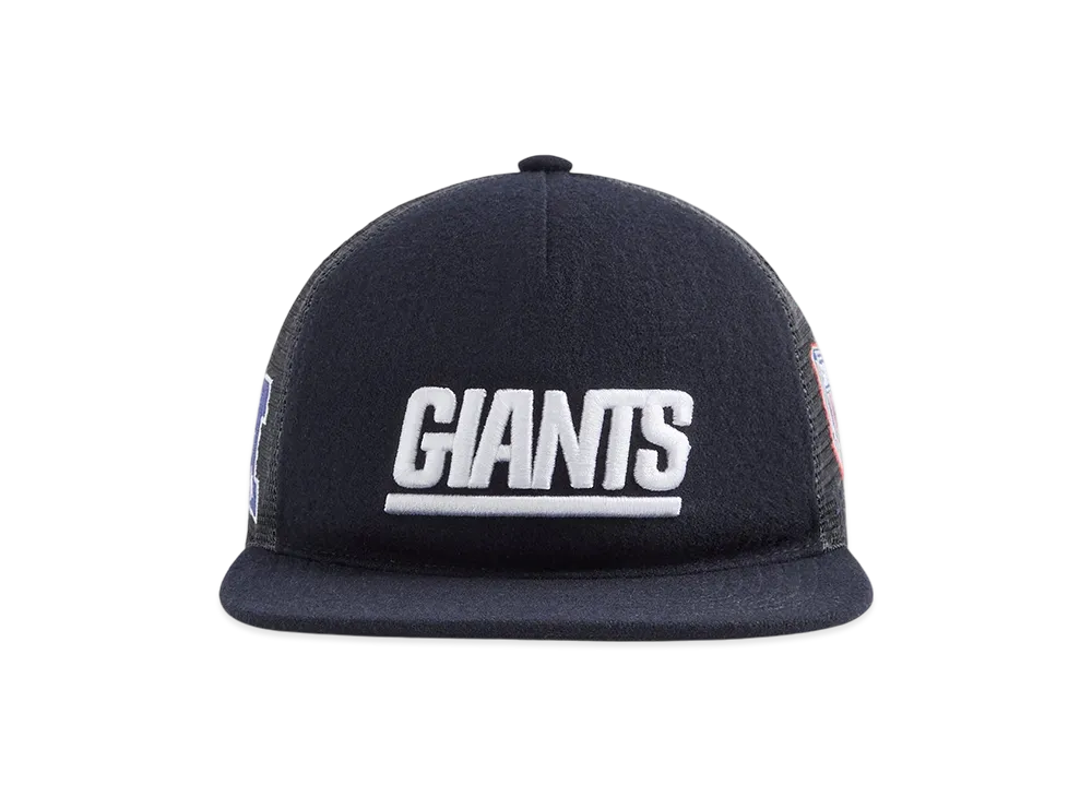 Kith x '47 for the NFL New York Giants Wool Hitch Trucker Hat "Nocturnal"