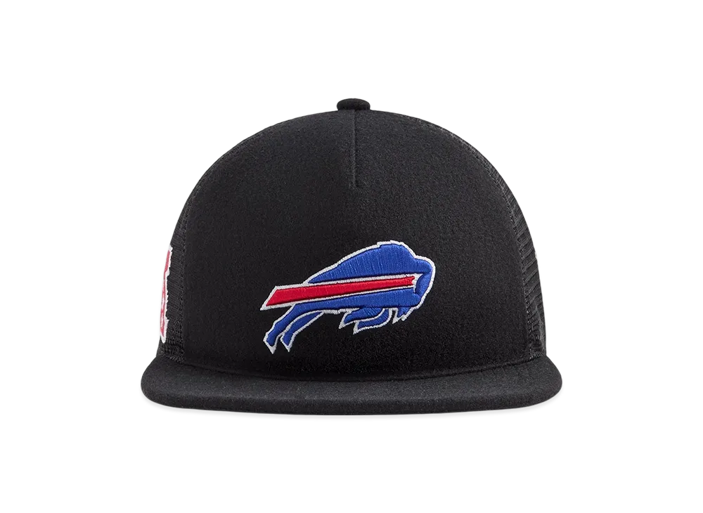 Kith x '47 for the NFL Buffalo Bills Wool Hitch Trucker Hat "Black"