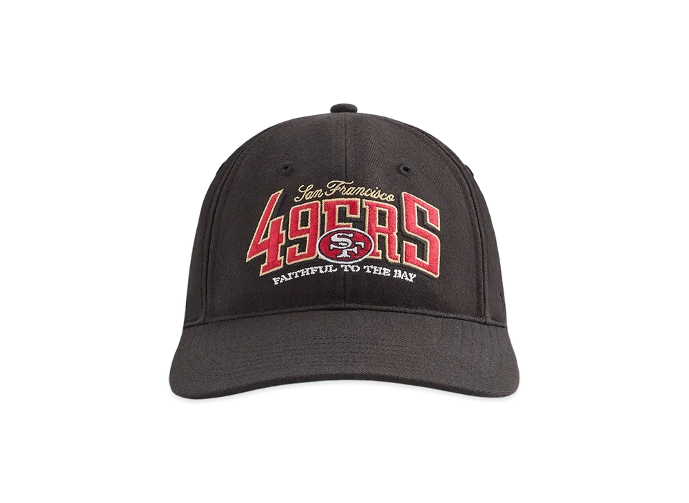 Kith x '47 for the NFL San Francisco 49ers Wool Blend Franchise LS Cap "Black"