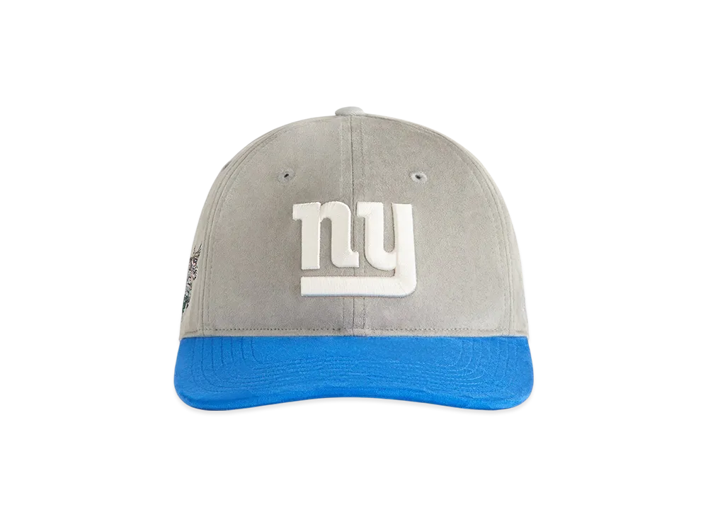 Kith x '47 for the NFL New York Giants Microsuede Two-Tone Franchise LS Cap "Concrete"
