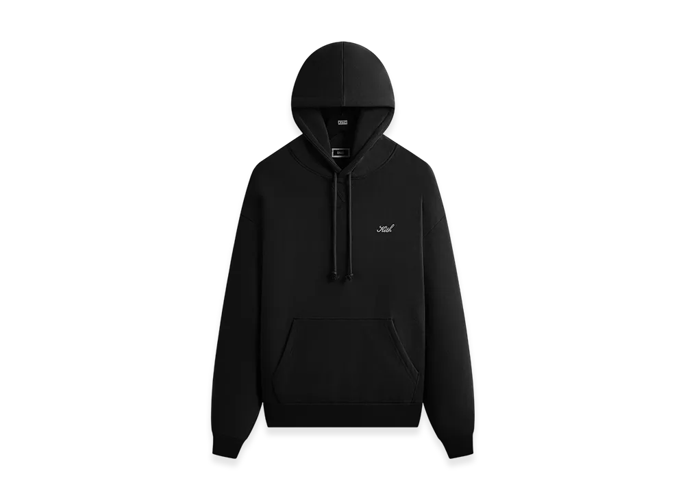 Kith Sueded French Terry Nelson Hoodie "Black"