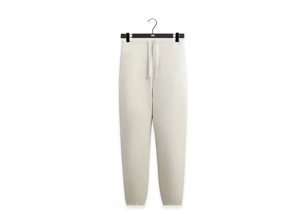 Kith Sueded French Terry Emmons Sweatpant "Light Heather Grey"