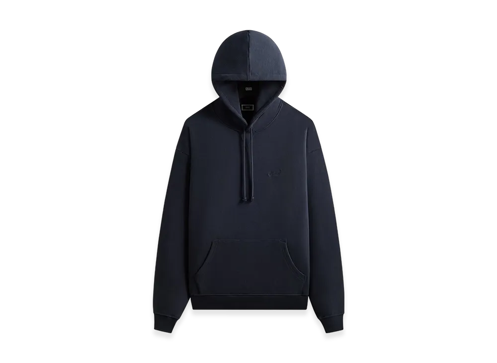 Kith Sueded French Terry Nelson Hoodie "Admiral"