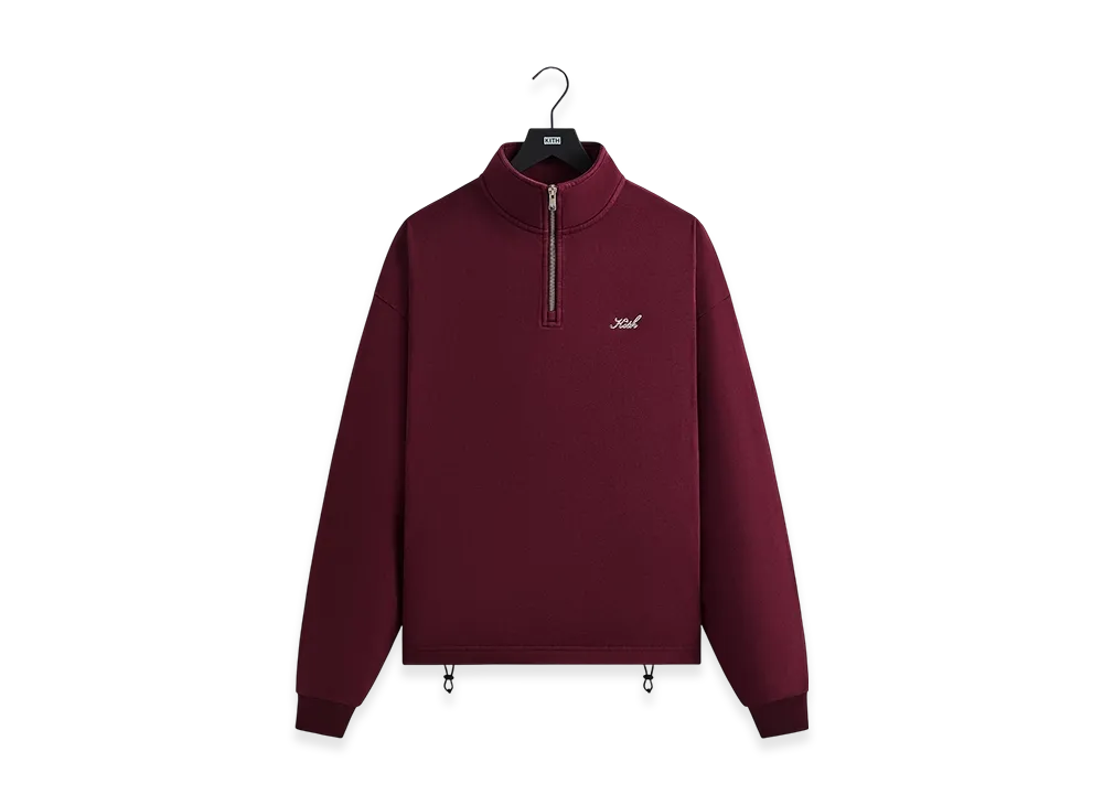 Kith Nelson Quarter Zip Pullover "Magma"