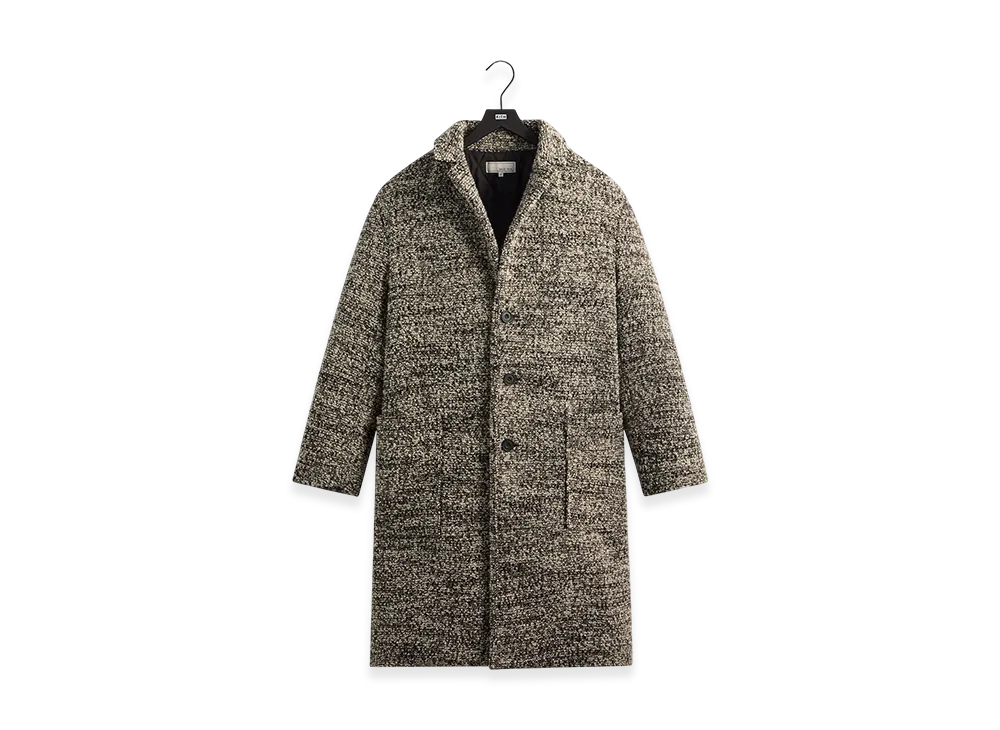 Kith &Kin Plush Boucle Bergen Coat "Hallow"
