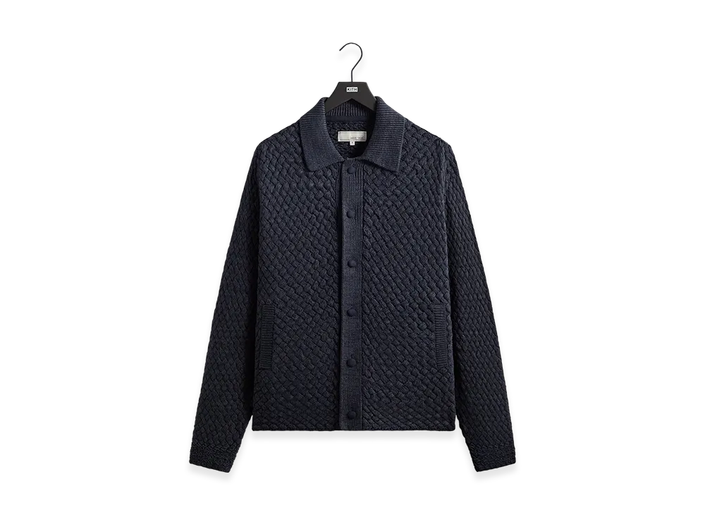 Kith &Kin Basketweave Knit Ginza "Nocturnal"