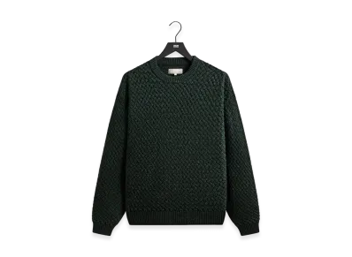 Kith &Kin Basketweave Chenille Lewis Crewneck "Stadium"