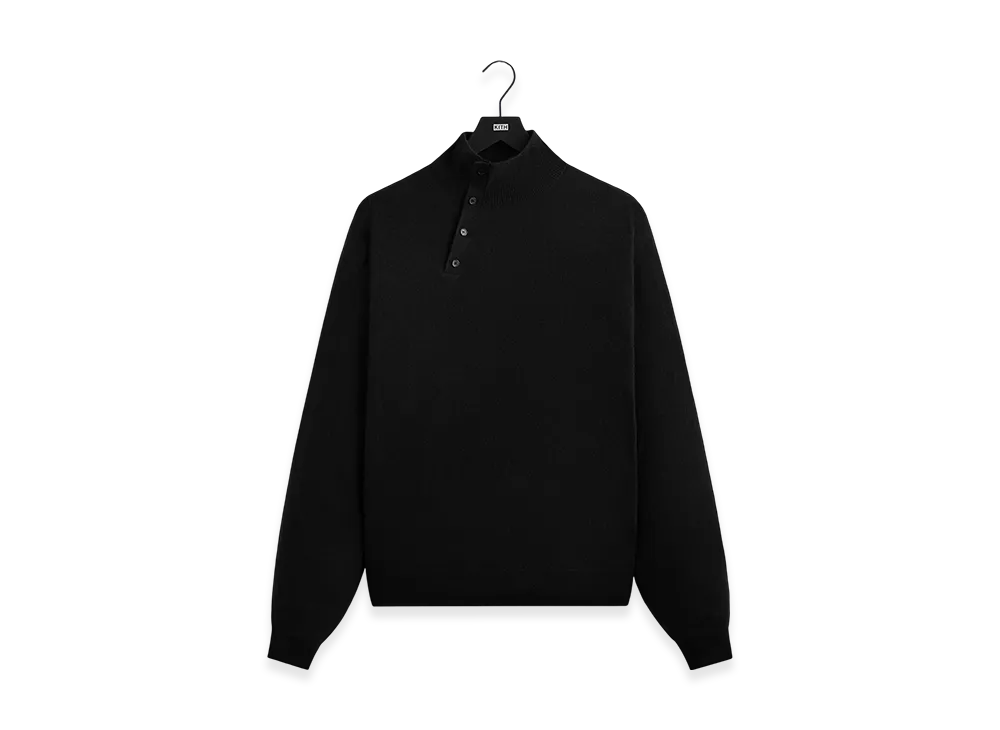 Kith &Kin Cashmere Cyrus Turtleneck "Black"