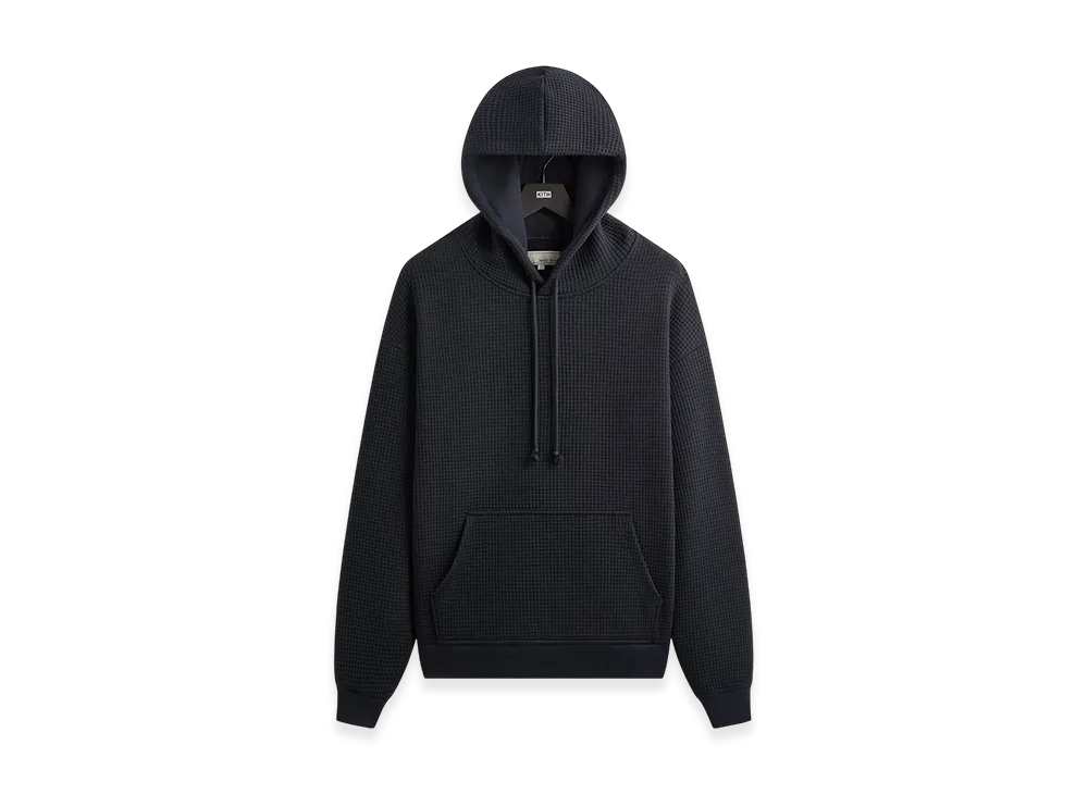 Kith &Kin Check Jersey Nelson Hoodie "Aphotic"