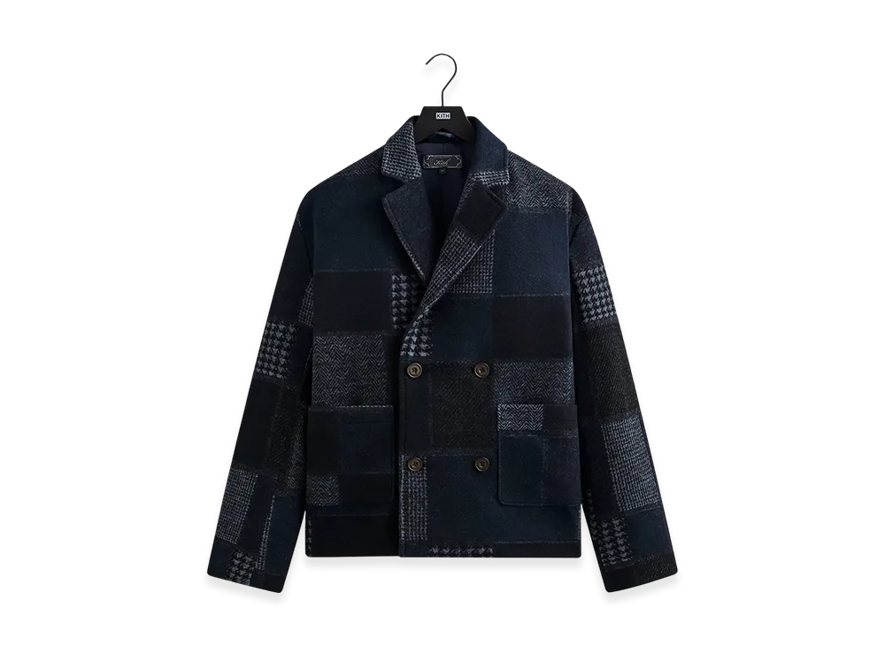 Kith Patchwork Wool Raya Blazer "Nocturnal"