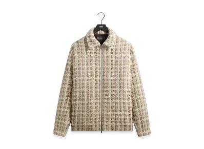 Kith Windowpane Tweed Coaches Jacket "Hallow"