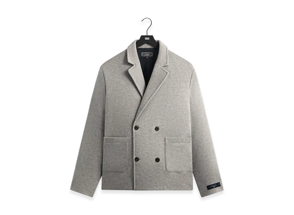 Kith Brushed Jersey Raya Blazer "Medium Heather Grey"
