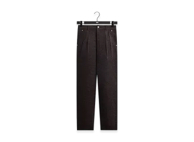 Kith Chenille Brett Pleated Taper Trouser "Kindling"