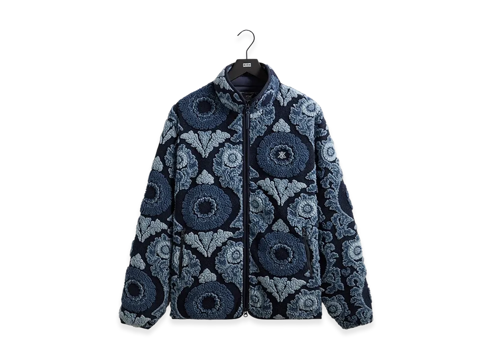 Kith Winter Vine Sherpa Harper Jacket "Nocturnal"