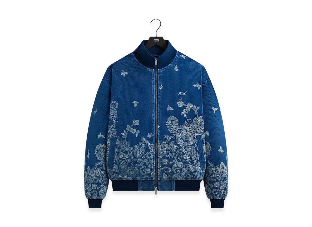 Kith Indigo Cord Avery Jacket "Cyanotype"