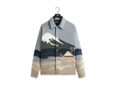 Kith Scenic Winter Microsuede Overshirt "Kindred"