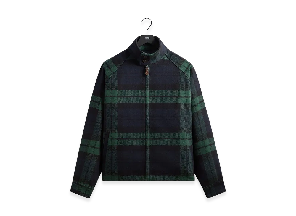 Kith Brushed Plaid Harrington Jacket "Eve"