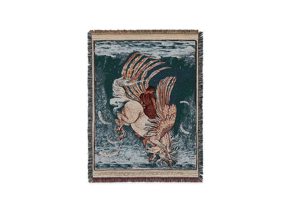 Kith Pegasus Tapestry Blanket "Waffle"