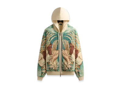Kith Pegasus Nelson Zip Up Hoodie "Sandrift"