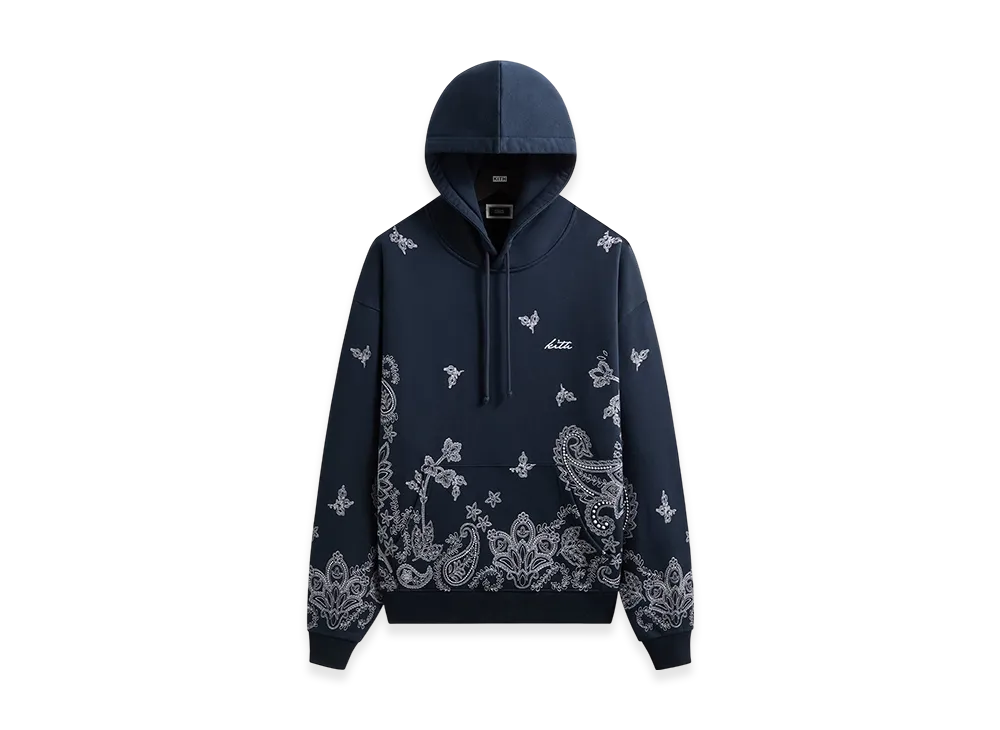 Kith Falling Paisley Nelson Hoodie "Nocturnal"