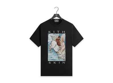 Kith x &Kin Pegasus Tee "Black"