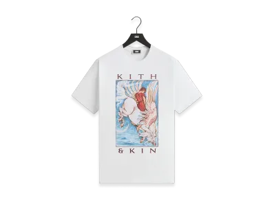 Kith x &Kin Pegasus Tee "White"