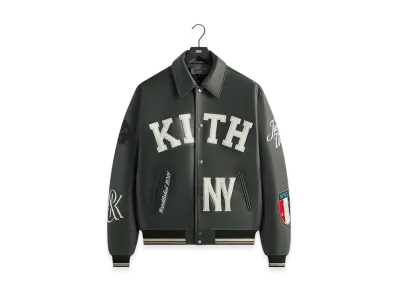 Kith Leather Varsity Jacket "Stadium"