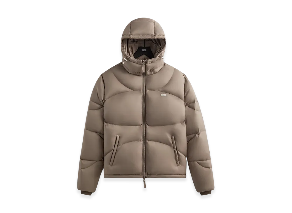 Kith Matte Stretch Taffeta Corey Puffer "Quicksand"