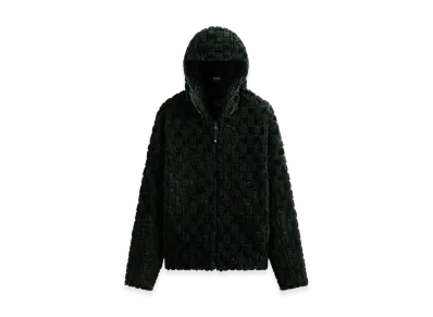 Kith Faux Fur Cropped Hoodie Bomber "Stadium"