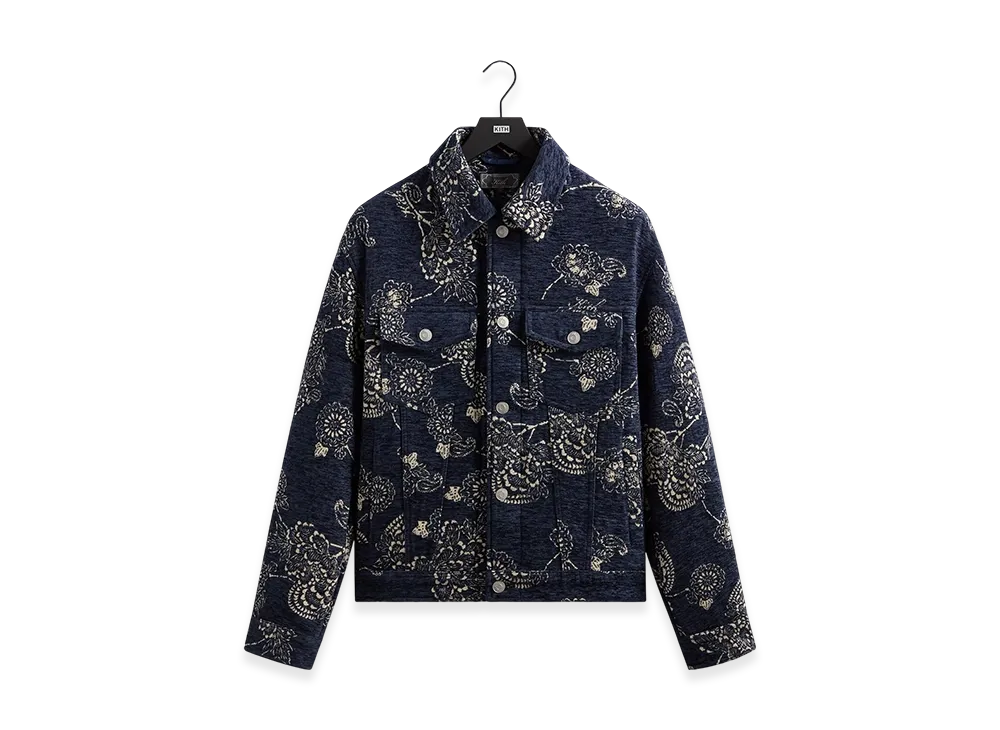 Kith Puffed Jase Tapestry Jacket "Nocturnal"