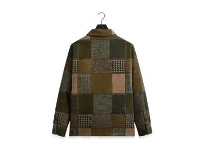 Kith Patchwork Wool Coaches Jacket "Chelonian"