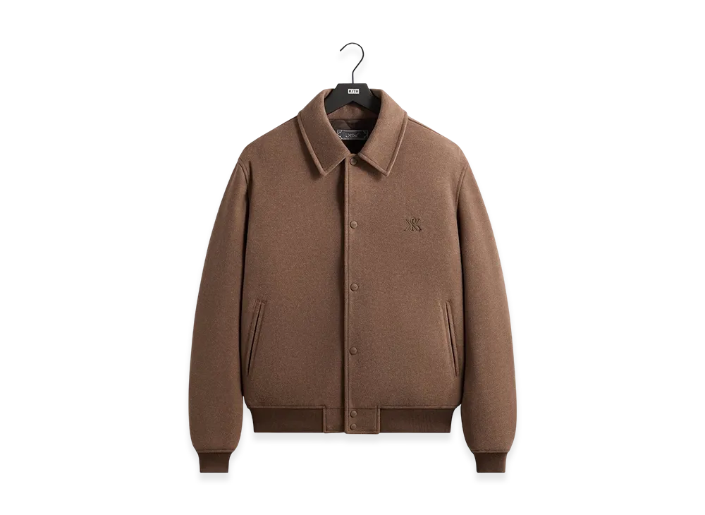 Kith Felted Jersey Coaches Varsity Jacket "Poise"