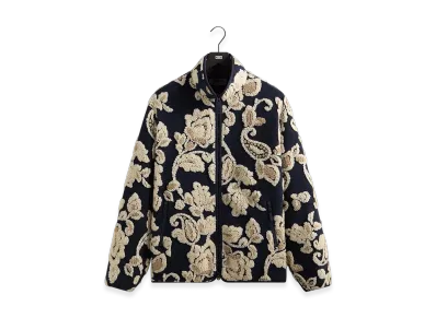 Kith Paisley Vine Sherpa Harper Jacket "Nocturnal"